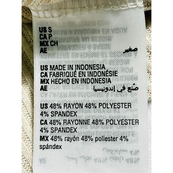 NWT Alfani Intimates Sleepwear Heather Grain Top Small Cozy Soft Cabincore Basic - Picture 6 of 8